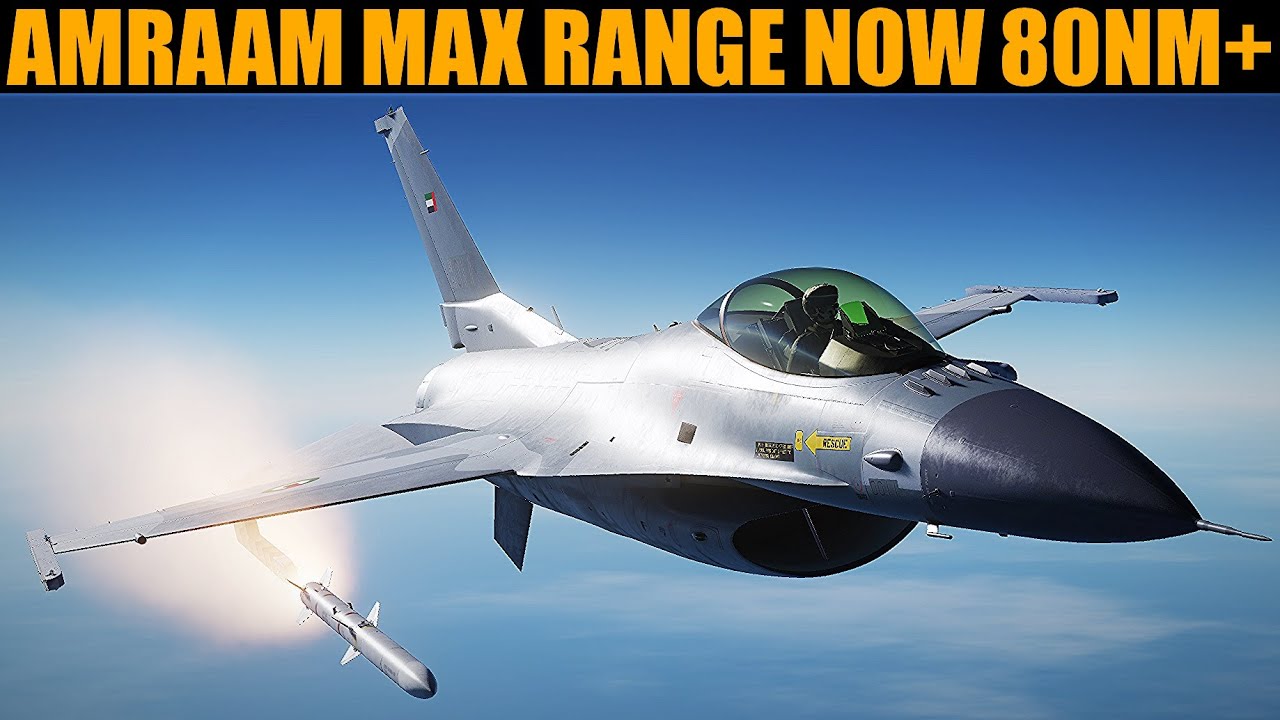 Max Range Of Aim-120C | April 2020 | DCS WORLD