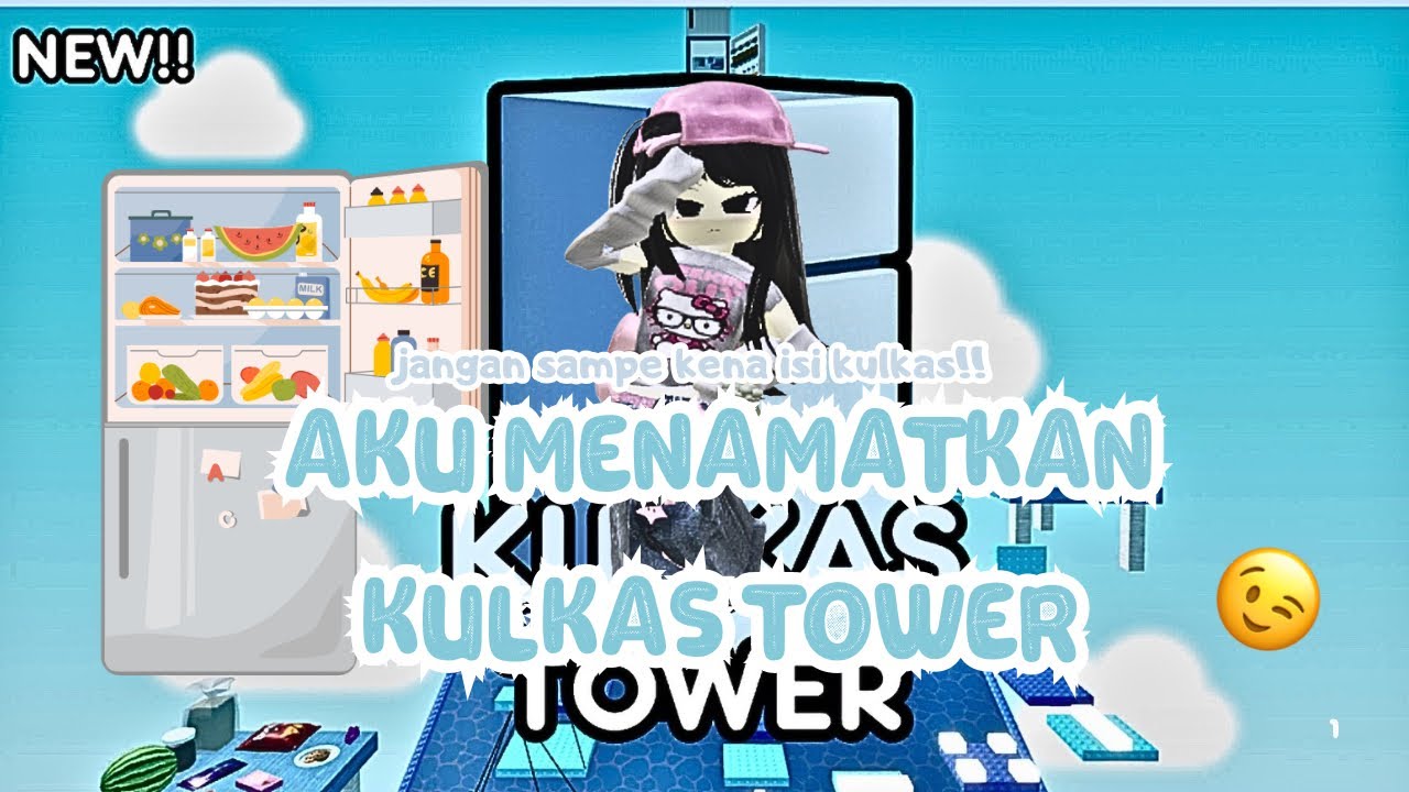 Menamatkan kulkas Tower#newgameinroblox #robloxindonesia #towerkulkas