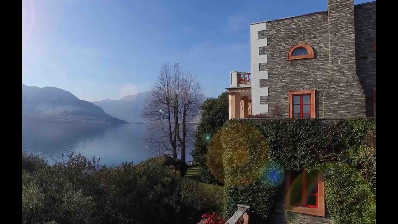 Waterfront luxury Villa on Lake Maggiore on sale
