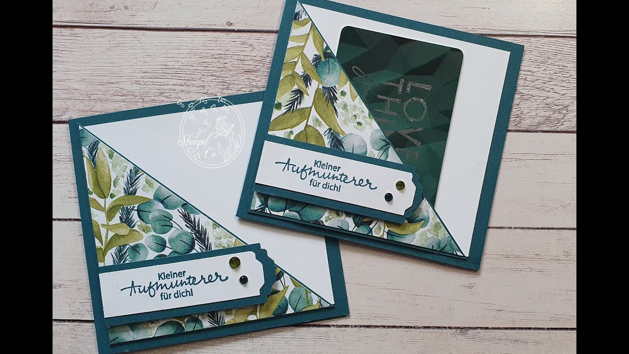 Gutscheinkarte mit Stampin´Up