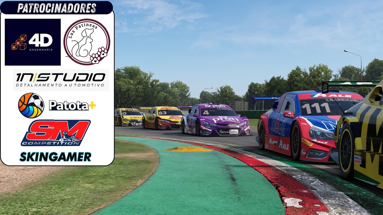 STOCK CAR 19 EM IMOLA - ETAPA 4FUN | AUTOMOBILISTA 2 | LIGA LETS GO