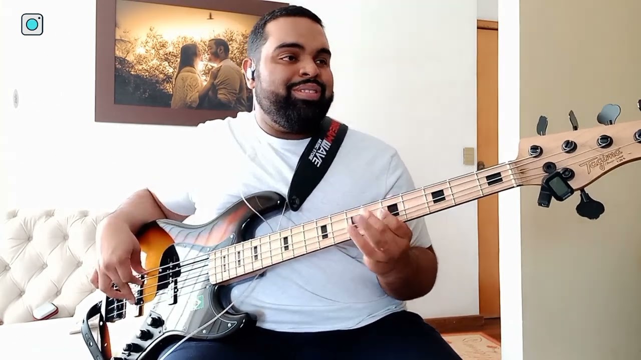 Eli Soares - A tua glória. (Bass cover)