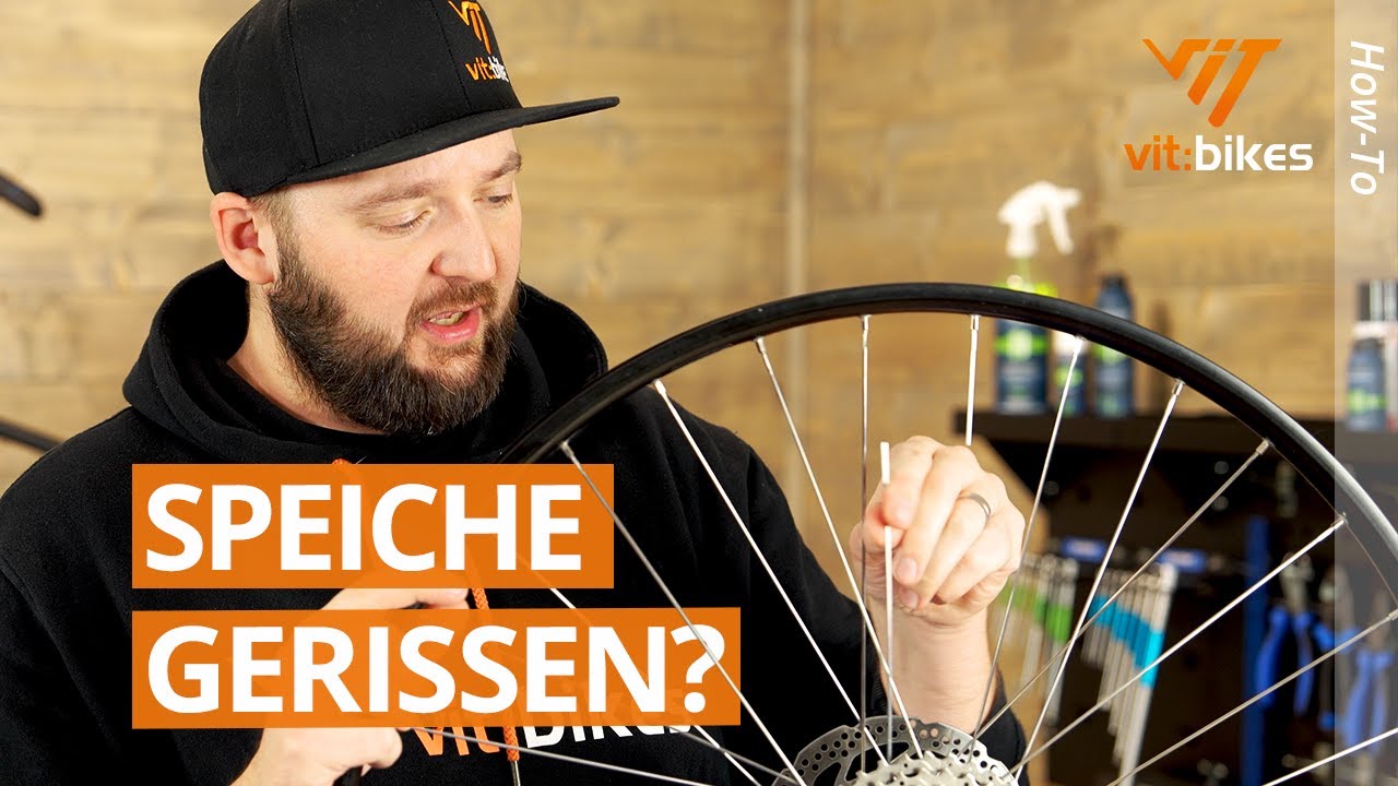 Bloß nicht weiterfahren!! 🔧🚲 So ersetzt du eine kaputte Speiche in deinem Laufrad!
