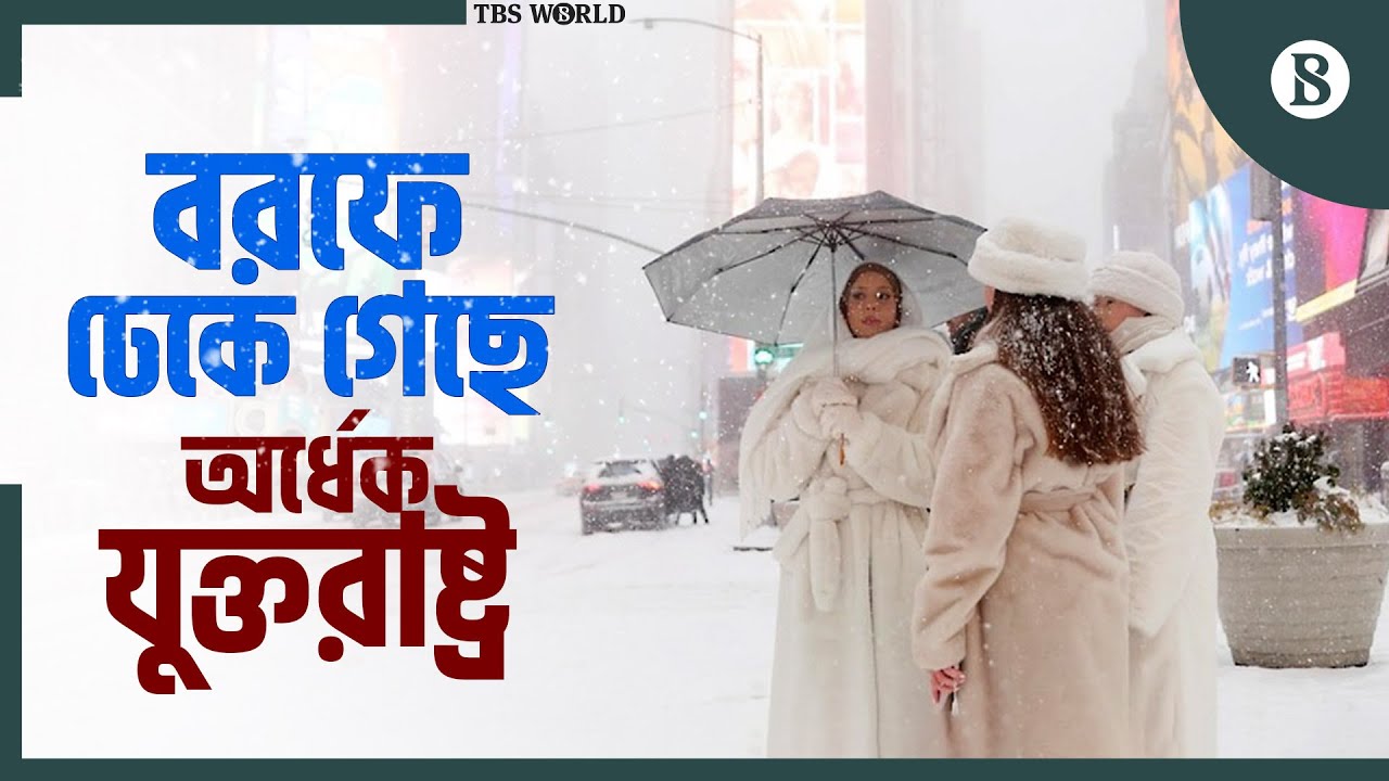 যুক্তরাষ্ট্রে ভয়াবহ ঝড়ে ক্ষয়ক্ষতি কত? | US Winter Storm | The Business Standard