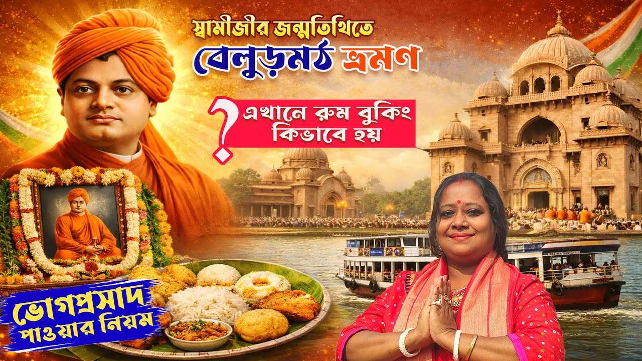 বেলুড় মঠে থাকতে গেলে দীক্ষিত হওয়া কি বাধ্যতামূলক? সত্যিটা জানুন | বেলুড় থেকে দক্ষিণেশ্বর লঞ্চ জার্নি