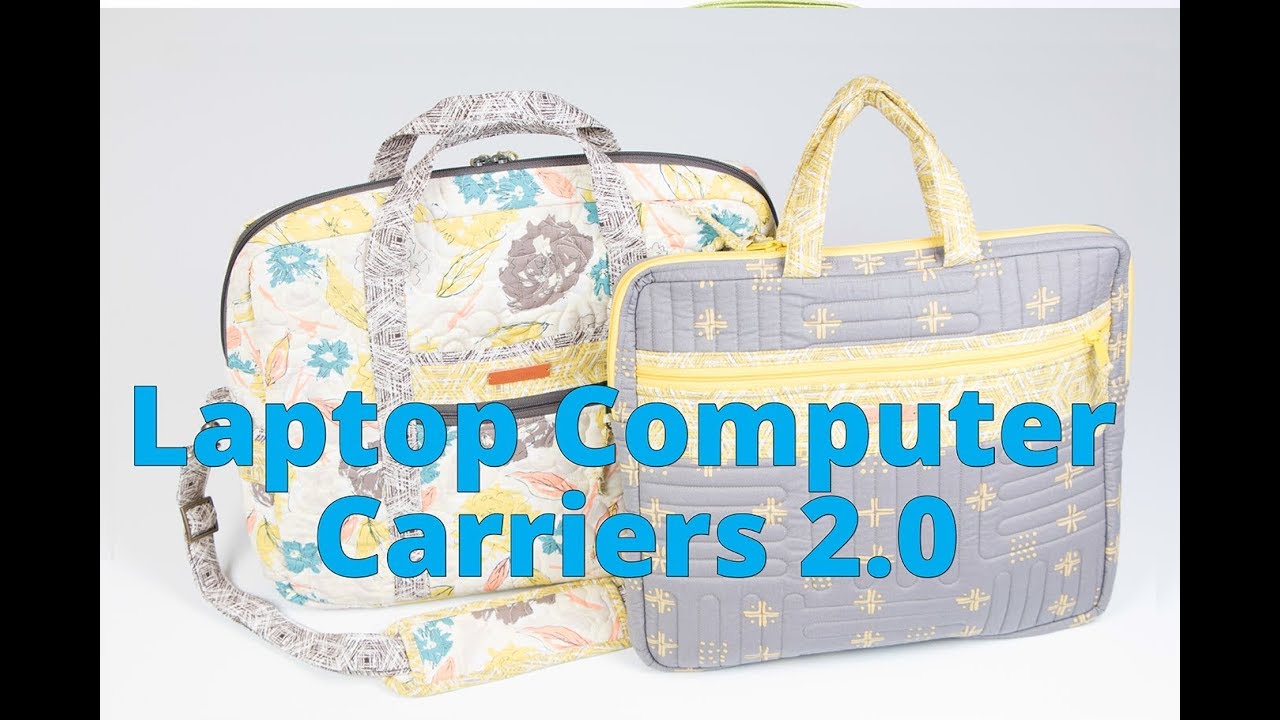Travel Handmade: Laptop Computer Carriers 2.0