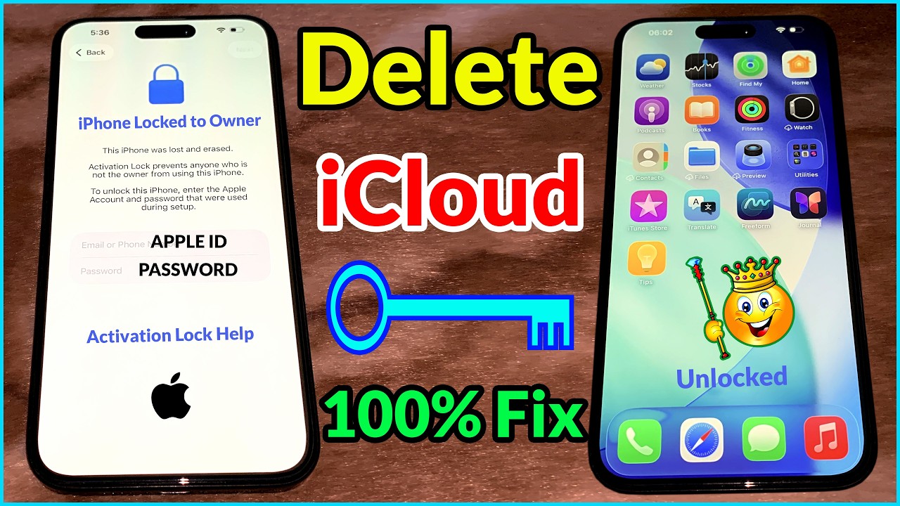iCloud Lock Removal🆗 Unlock✅ Any iPhone/iPad Without Owner!! Apple ID🙀 Bypass~ iCloud Full Guide☑️
