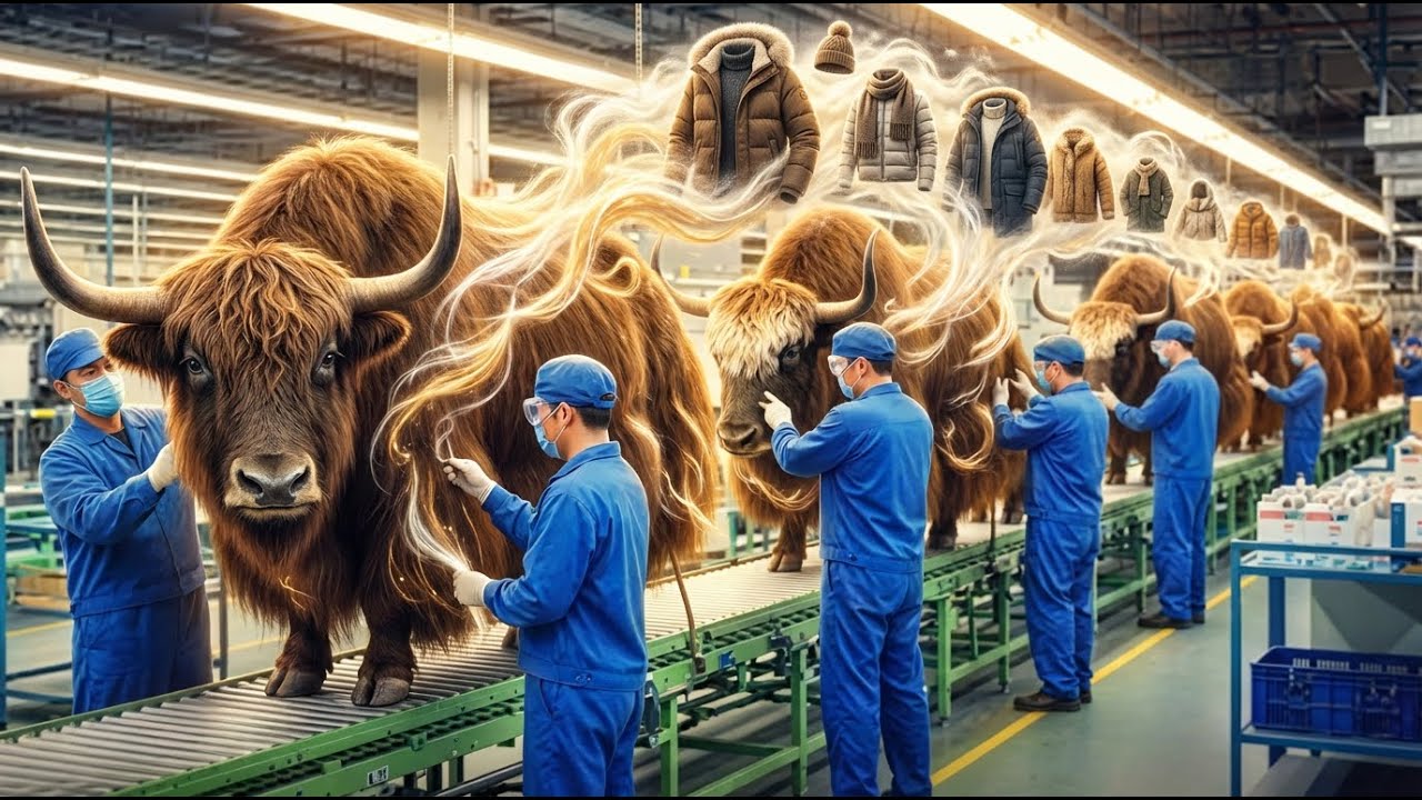 This Is How Yak Wool Turns Into Expensive Winter Clothing