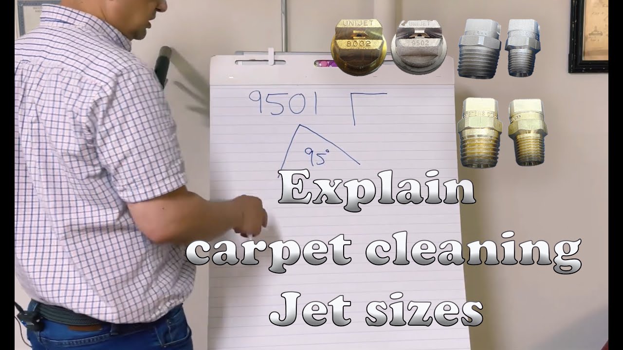 Carpet Cleaning Jet Nozzle Numbers Mean? Wands & spray guns