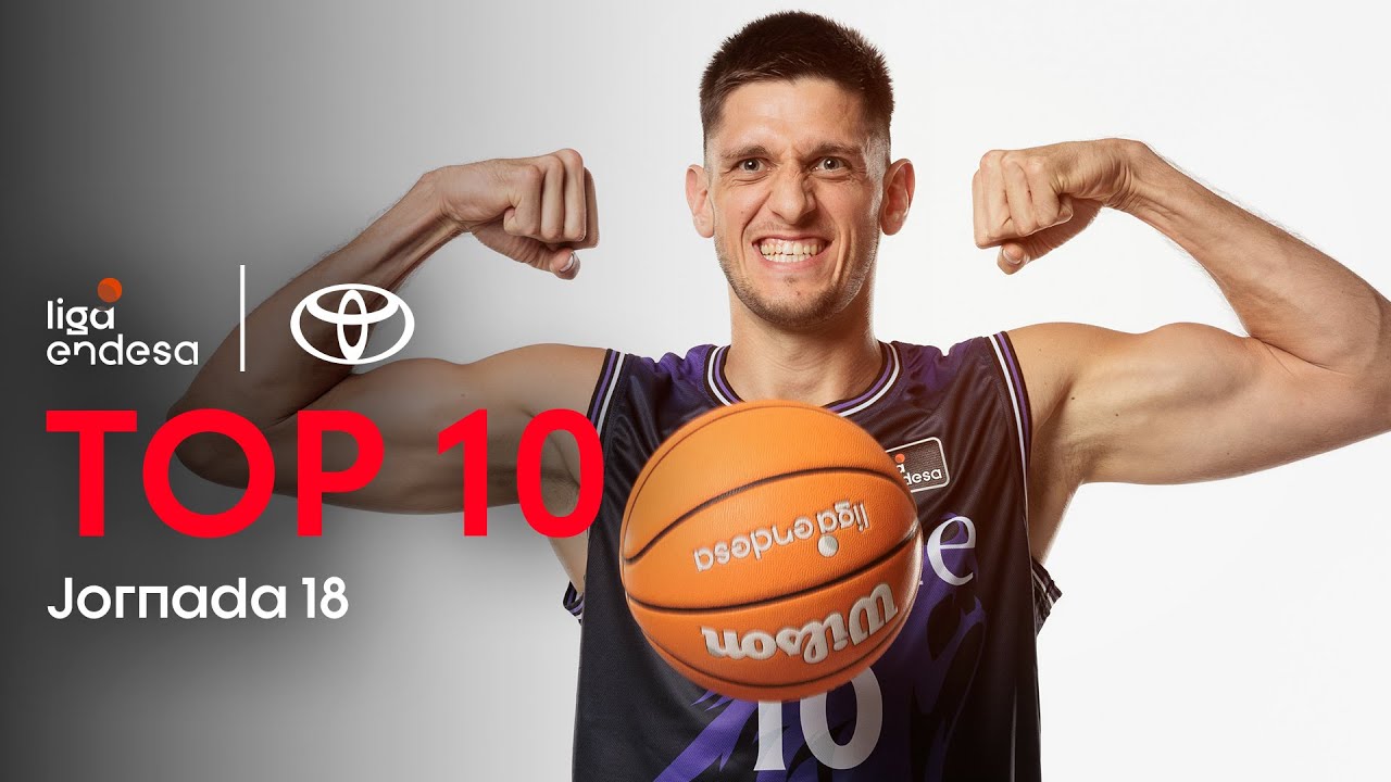 Martin Krampelj presume de muelles y bíceps en el Top10 Toyota | Liga Endesa 2025-26