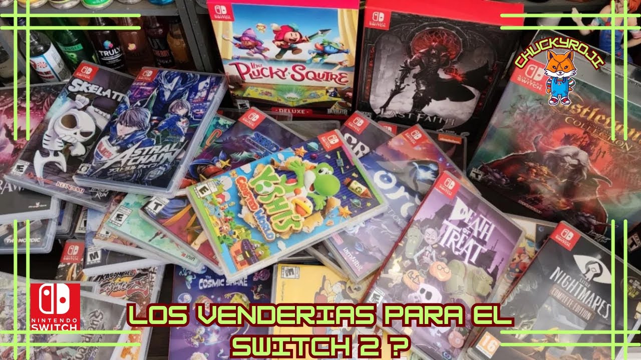 Mi coleccion de juegos de nintendo switch