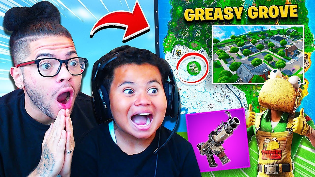 Greasy Grove возвращается в Fortnite! &laquo;FAZE KAYLEN&raquo; &mdash; мой младший брат совершил 19 убийств! Незав...
