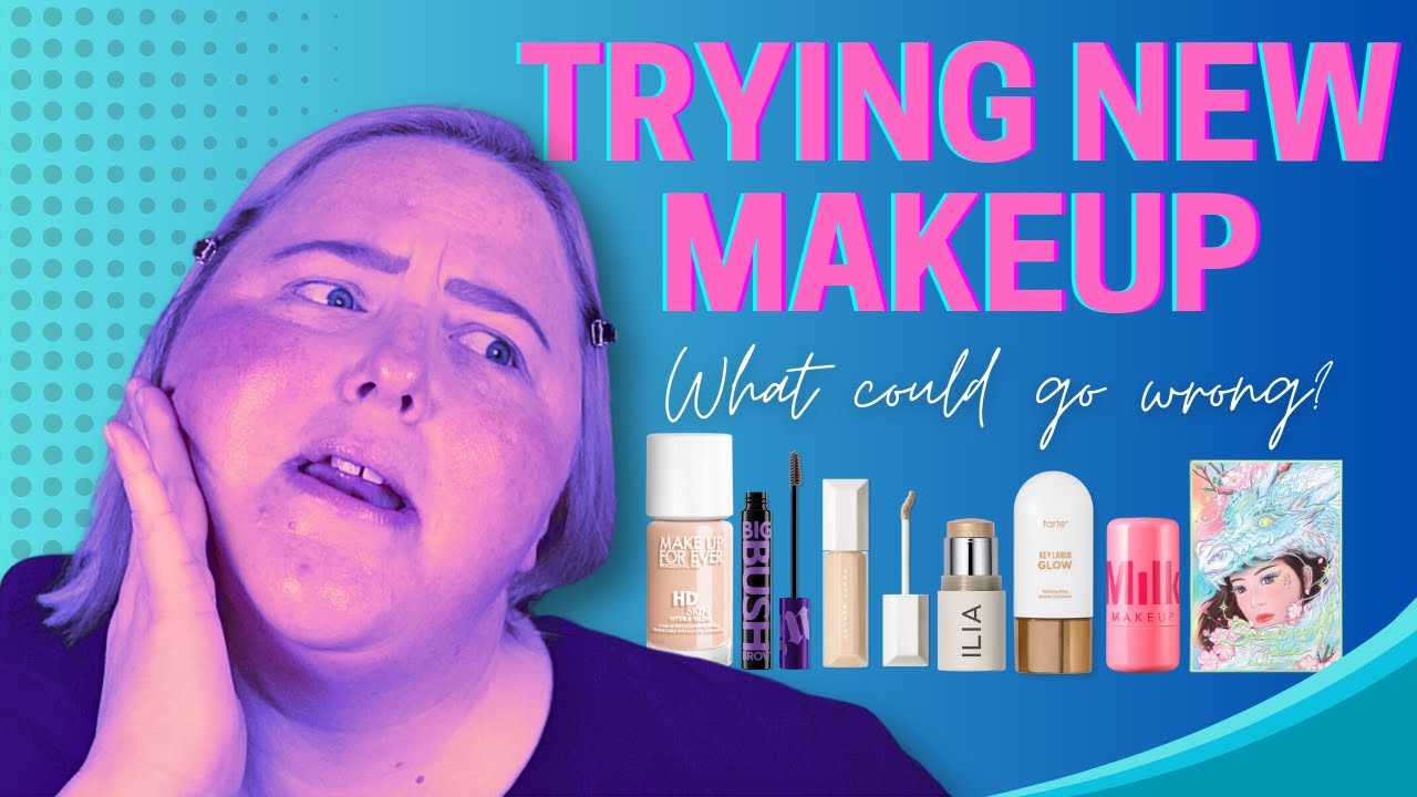 Bronzer drops? What could go wrong... | Trying New Makeup