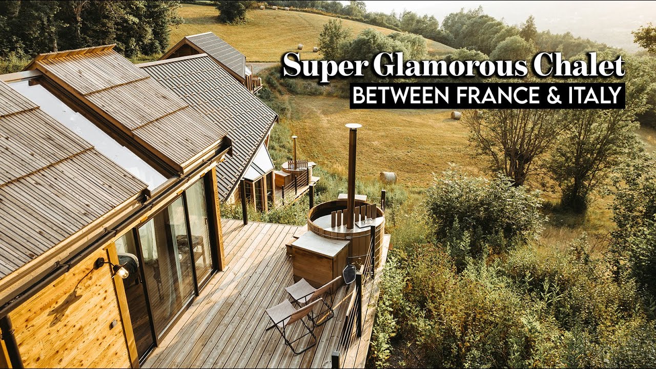 Un glamour chalet sulle Alpi tra Francia e Italia!!