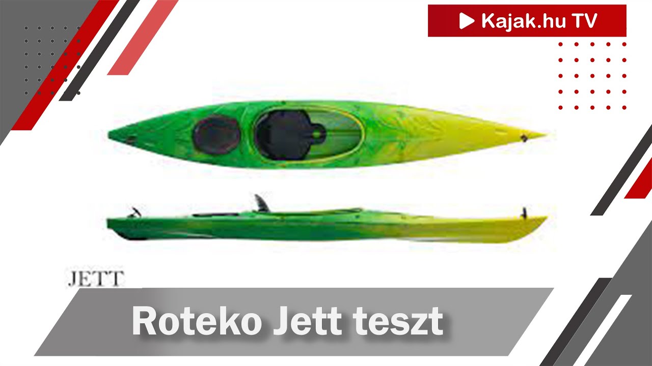 Roteko Jett túrakajak teszt I Kajak.hu