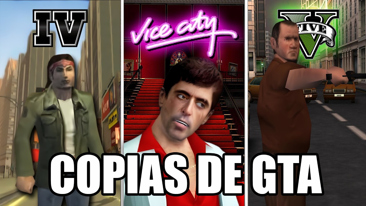 30 Minutos de COPIAS DE GTA 🔥