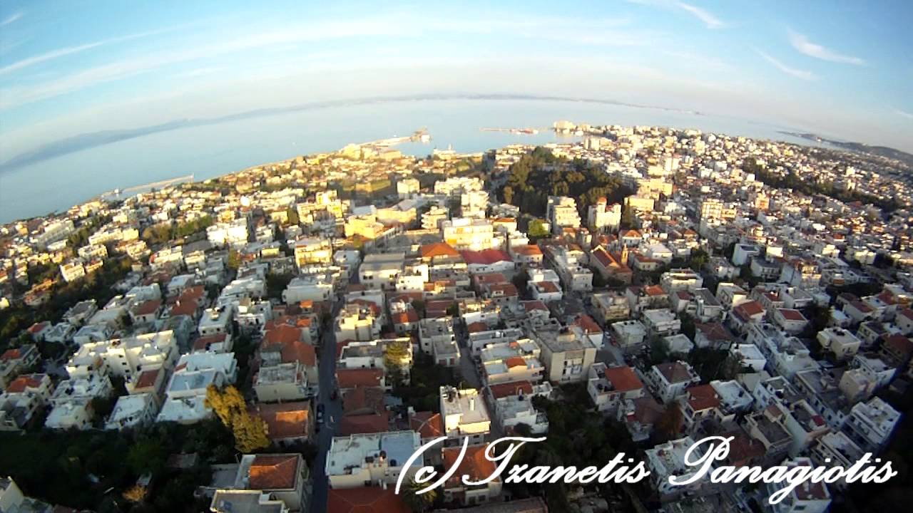 Chios Town and Fragomachalas From Above