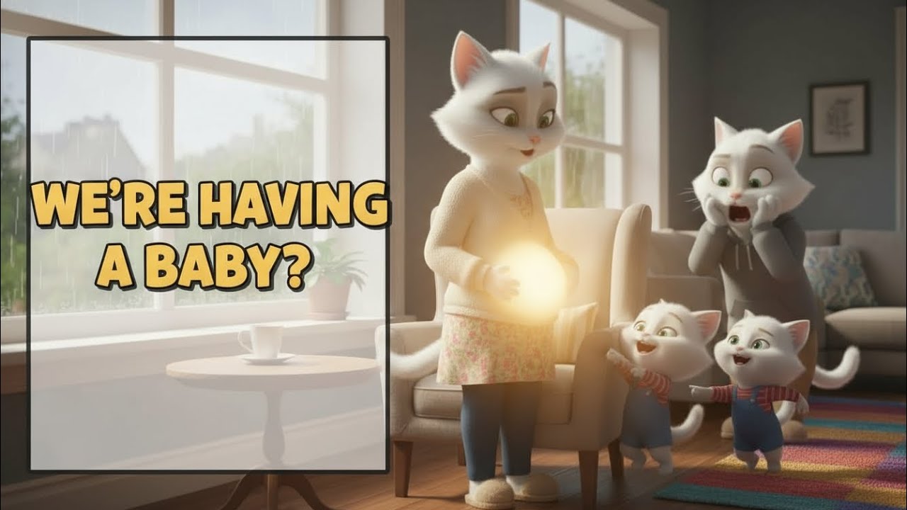 “Tiny Heartbeats: The Journey of a Brave Mom Cat🫡#ai #animation #catshorts #cartoon #usa 