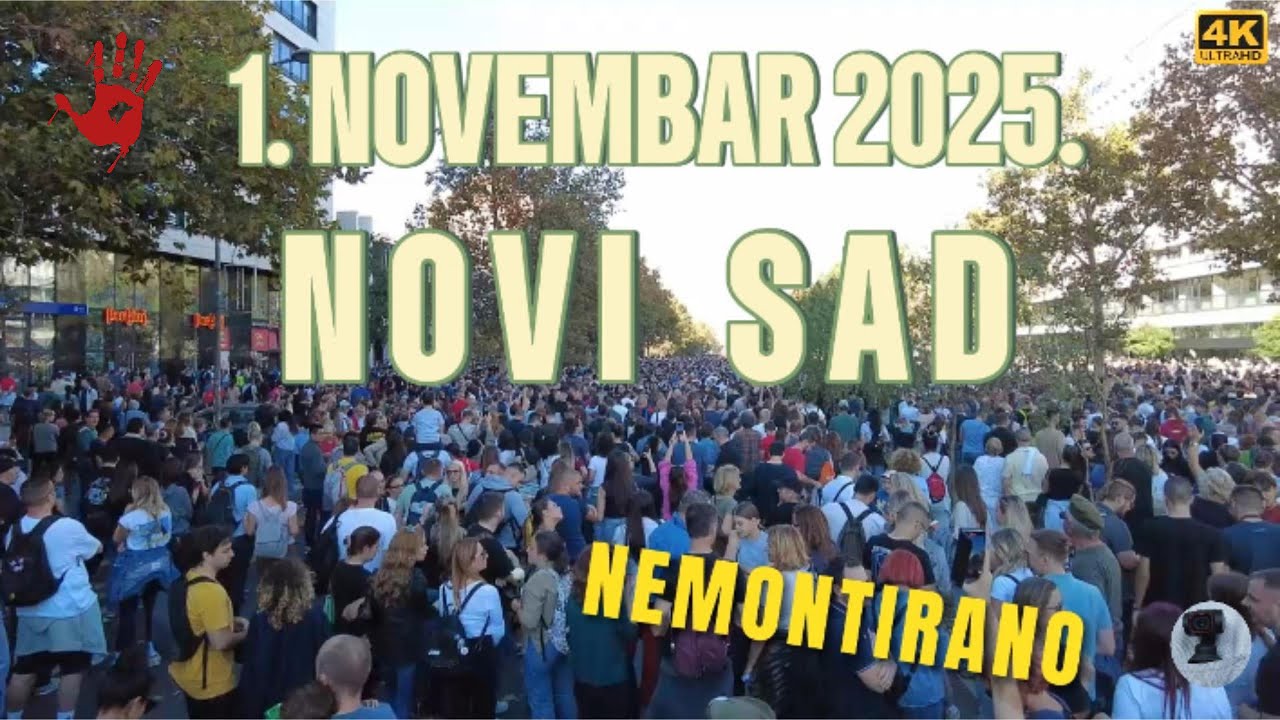 1. NOVEMBAR 2025. NOVI SAD, NEMONTIRANO