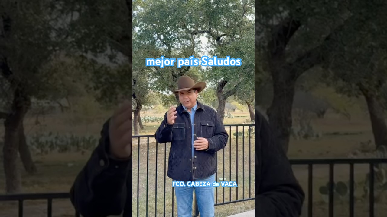 CABEZA DE VACA ENVÍA UN MENSAJE A TODO MÉXICO EN EXCLUSIVA PARA RIDTV 