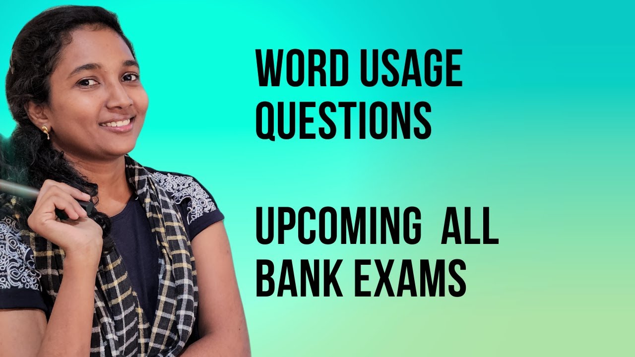 WORD USAGE | ENGLISH |ALL COMPETITIVE EXAMS EXAMS | REENA