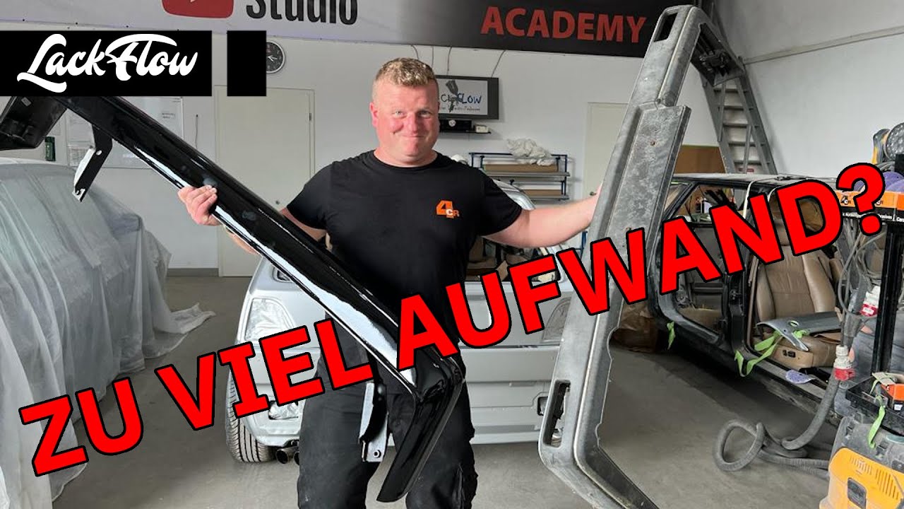 Wie lackiert man Strukturkunststoff richtig?
