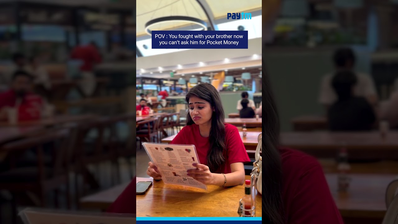 POV: You Fought with Your Brother and Now No Pocket Money 😭 | Paytm Pocket Money | @paytm #shorts