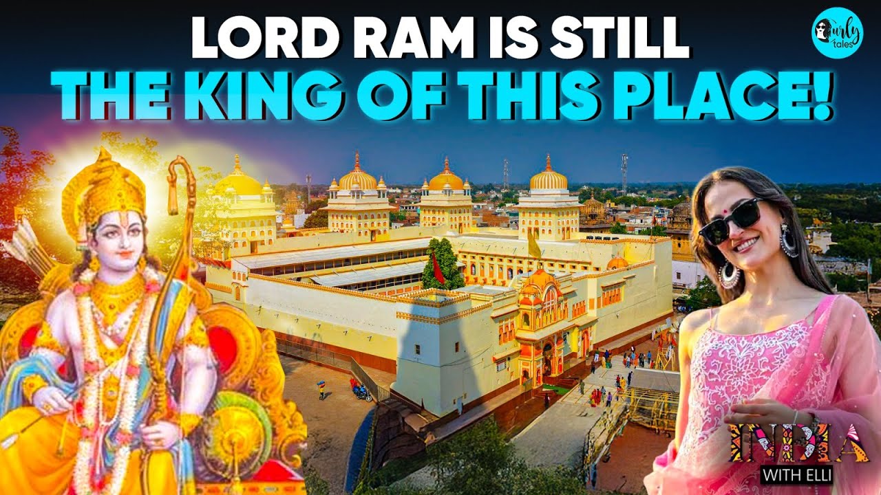 Elli Explores The Place Where Lord Ram is Still The King! | India with Elli S4 E1 | Curly Tales