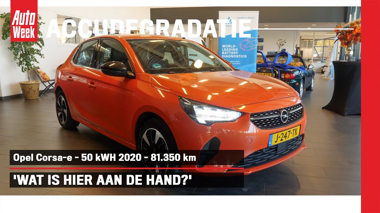 Opel Corsa-e – 2020 – 81.350 km - Accudegradatietest