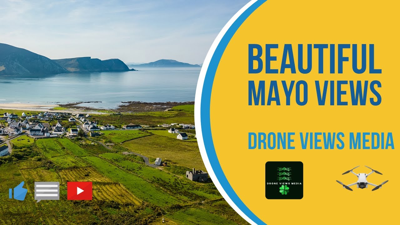Drone Views Ireland | Cinematic Achill Island Drone Footage | 4K Mayo Drone Video |