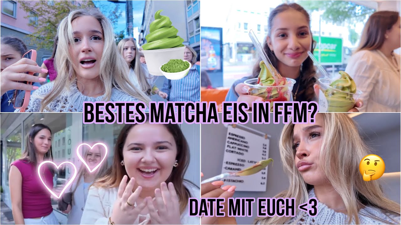FRANKURT  FAN TREFFEN: Matcha Eis, Shopping, Girls Talk