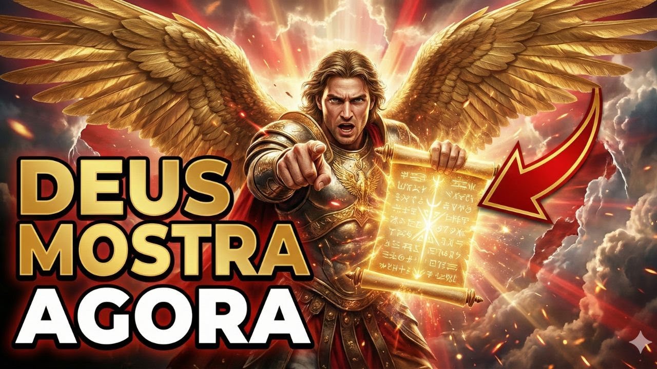 FILHO, OLHE O TEU CORPO DEUS ESTÁ APONTANDO PARA UM SINAL AGORA