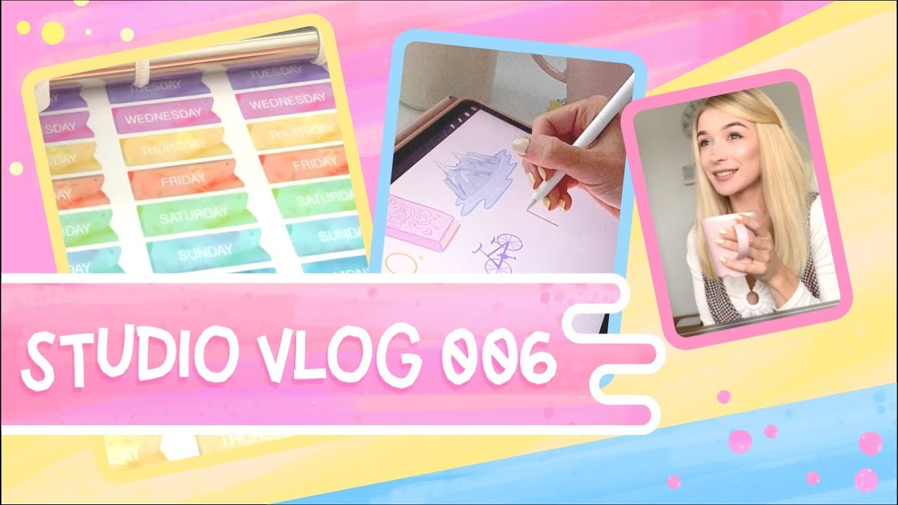STUDIO VLOG 006 | Иллюстрация, новые эмалевые значки и дизайн валлийских поздравительных открыток