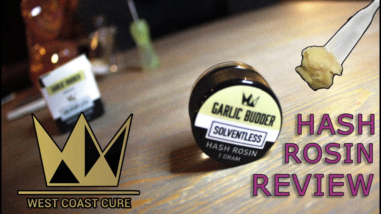 Cali Hash Rosin REVIEW (West Coast Cure)