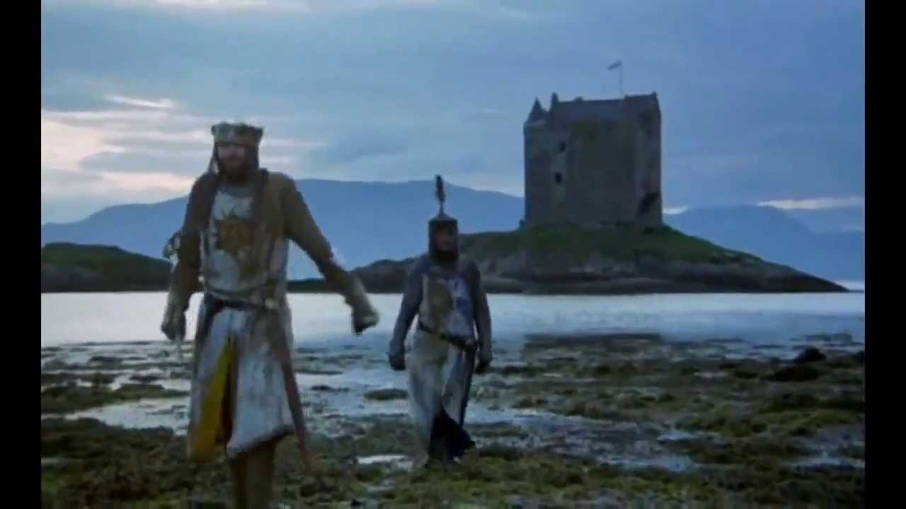 Monty Python in Castle Stalker (Scotland)