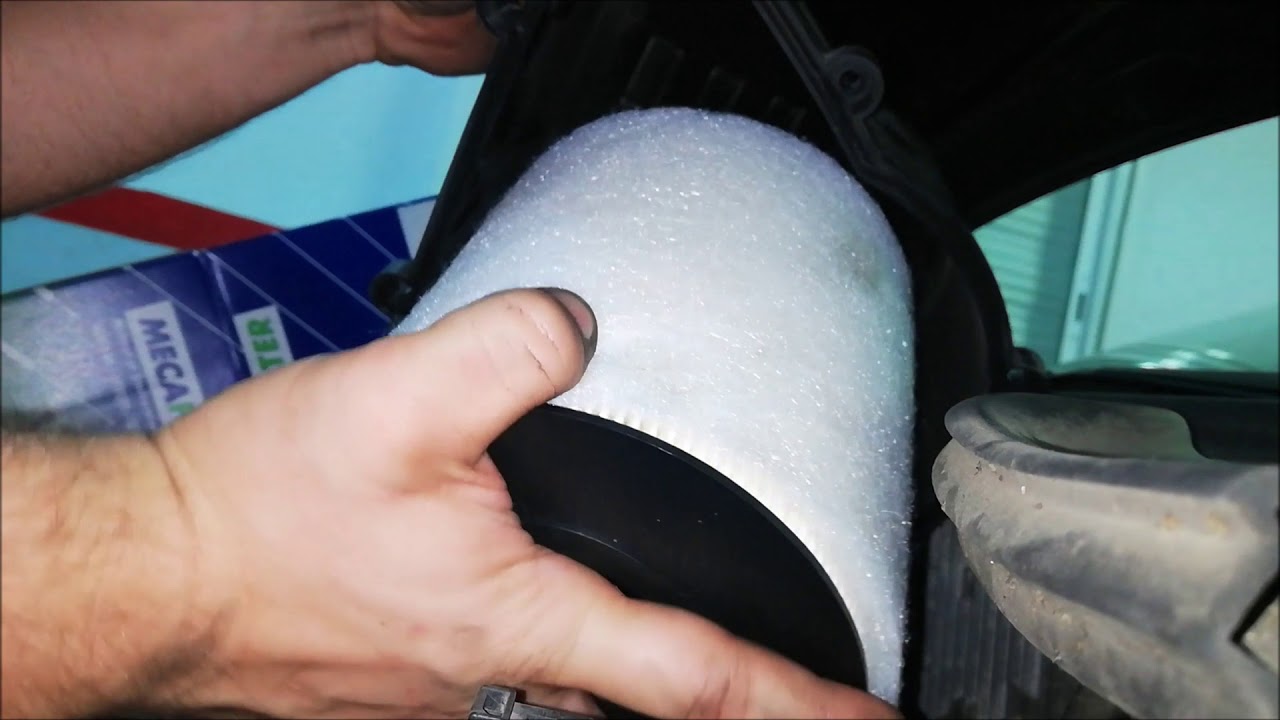 cambio filtro aire seat ibiza 1.6 TDI