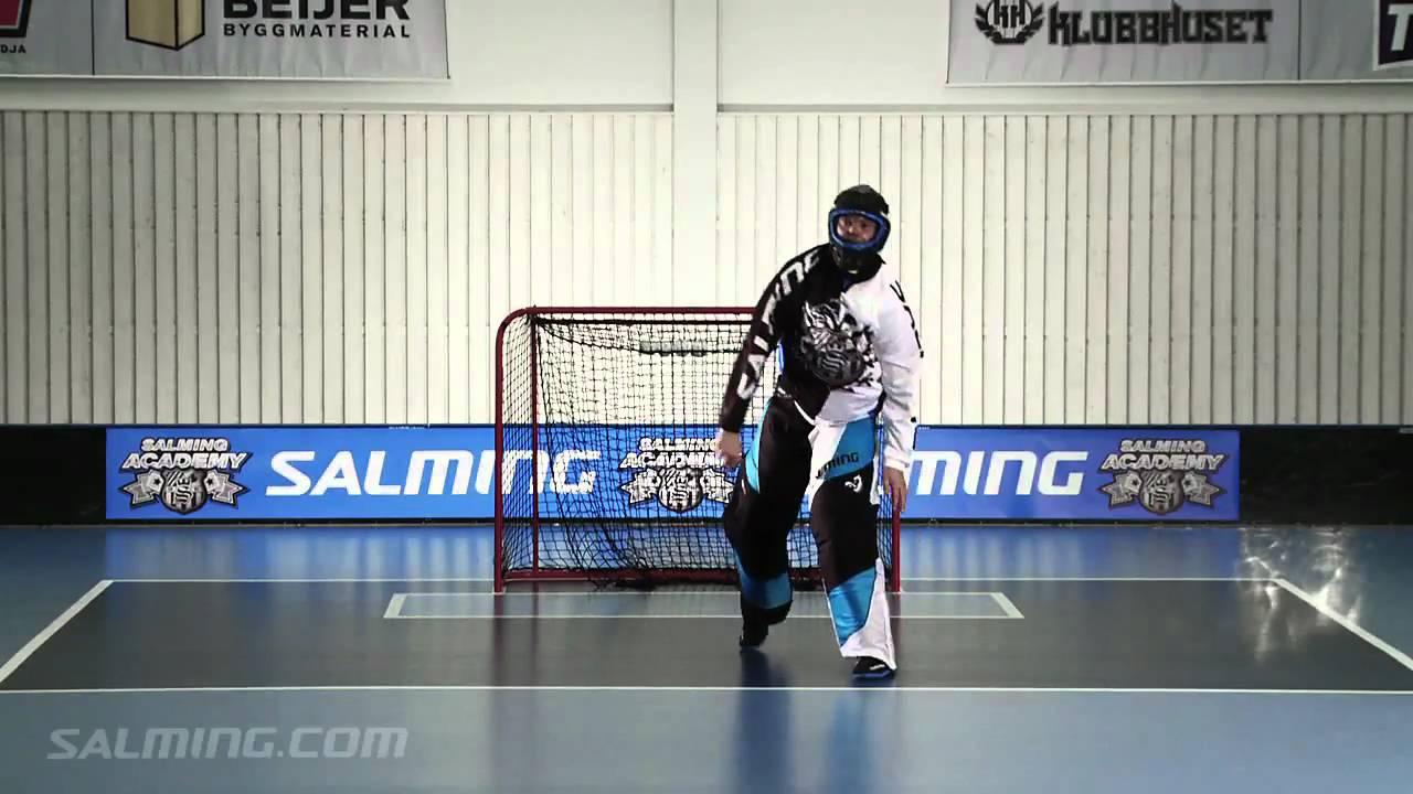 Salming Academy Goalie - Pitching techniques - one