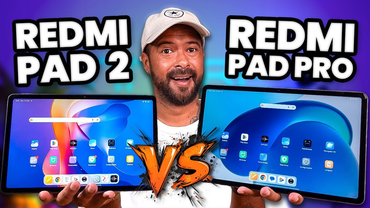 REDMI PAD 2 vs REDMI PAD PRO saiba qual COMPRAR!