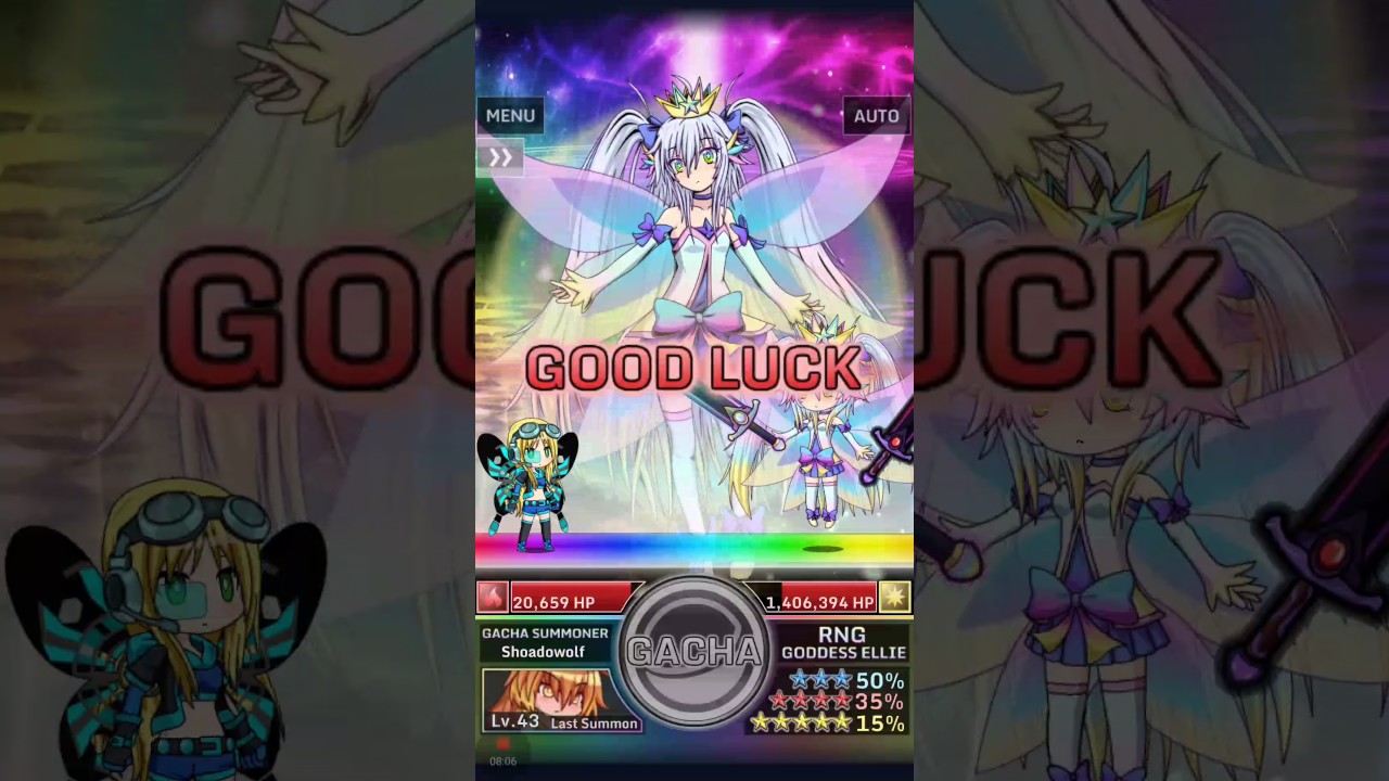 Gacha World Boss Rush + RNG Goddess Ellie & Gacha Salt
