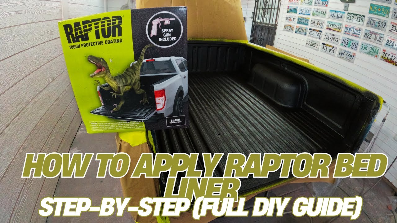 Как нанести Raptor Bed Liner: пошаговое руководство (полное руководство своими руками)