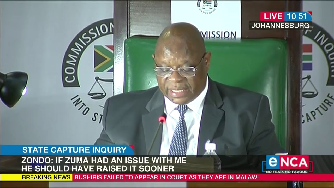 Zondo dismisses application for recusal