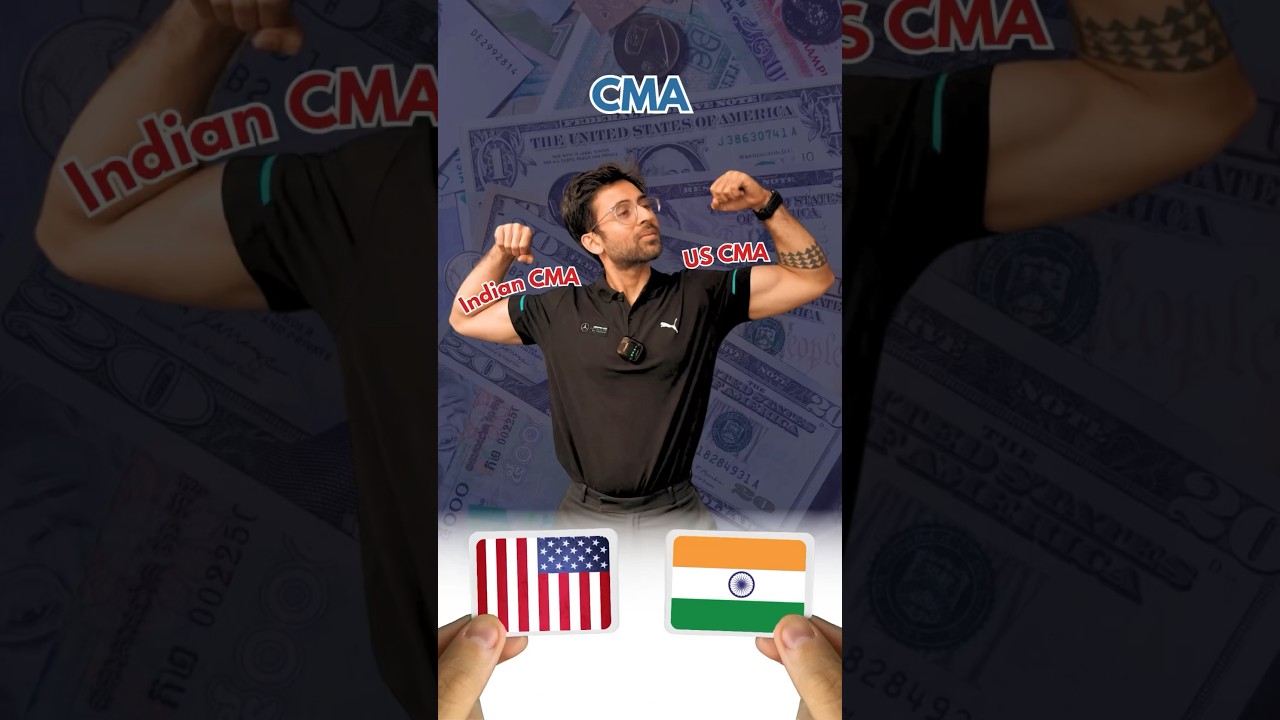 Indian CMA v/s US CMA🤩 Which one is better?👀🫣#careercounselling #cma #costandmanagementaccountant