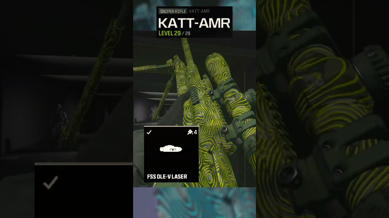 Best 1 Shot KATT-AMR sniper build in Warzone!! #ranked #callofduty #warzone #mw3 #sniper #meta