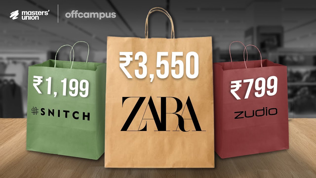 Zara против Snitch против Zudio: глубокий анализ индустрии моды