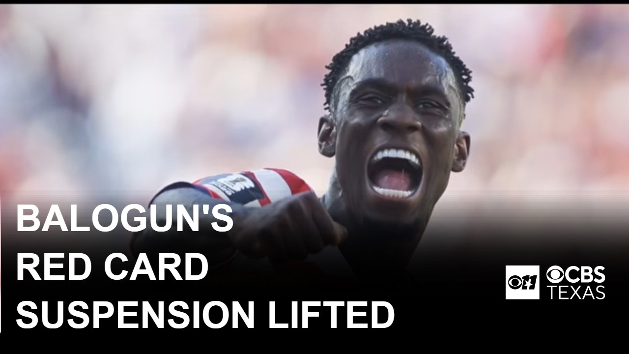 U.S. lead scorer Folarin Balogun's red card suspension lifted, FIFA faces criticism
