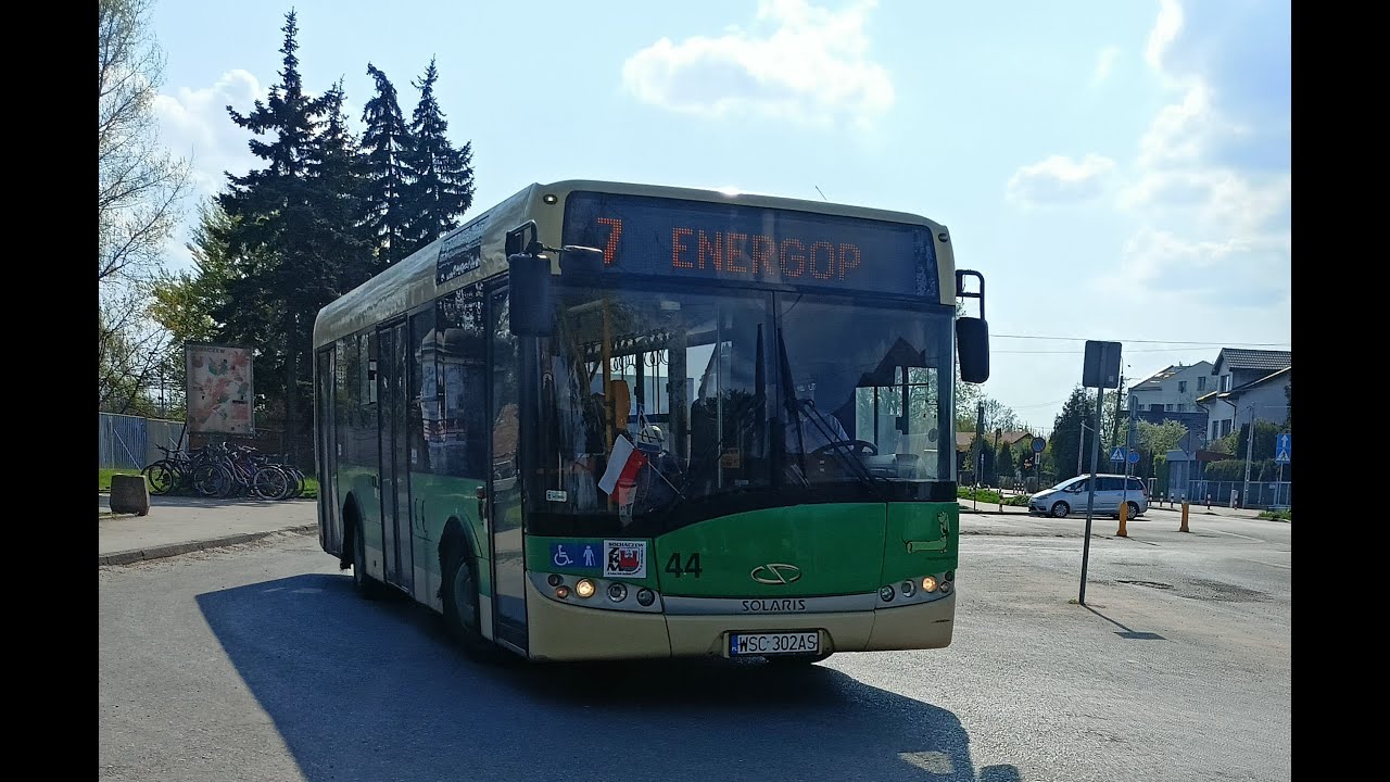 Solaris Urbino 10 III #44 ZKM Sochaczew Linia 7 Kierunek:Energop