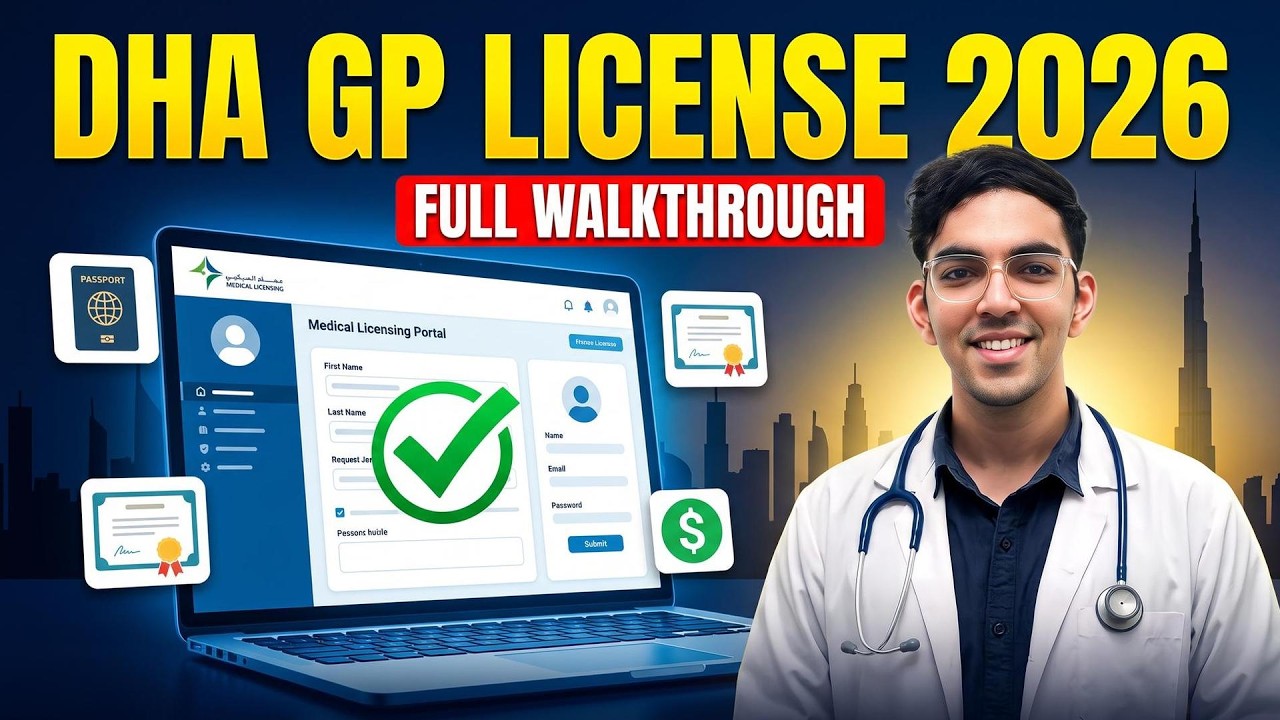 How to Apply for DHA GP License in Dubai (Step-by-Step)