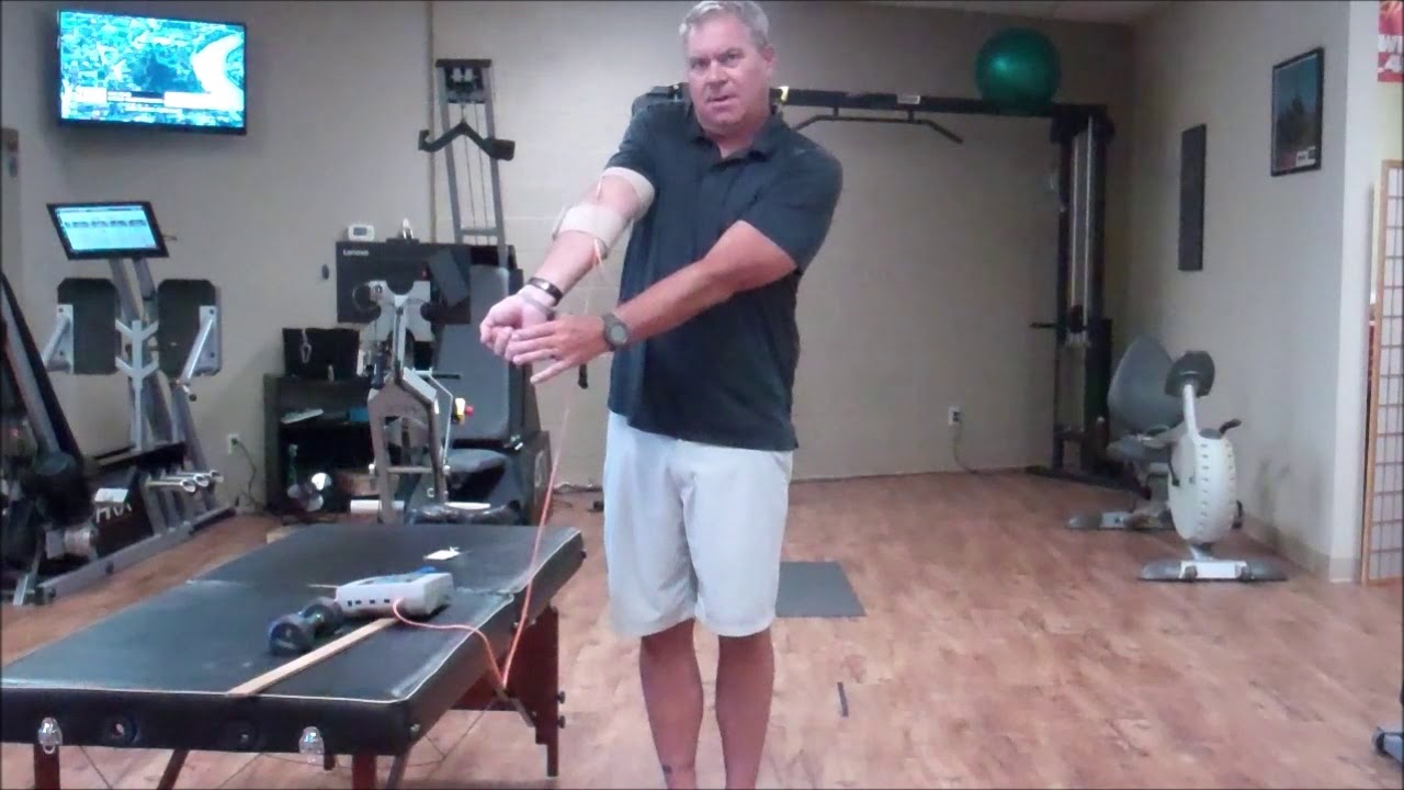 Neuro Therapy Elbow Movement Progressions. Phoenix Waveform and finding 