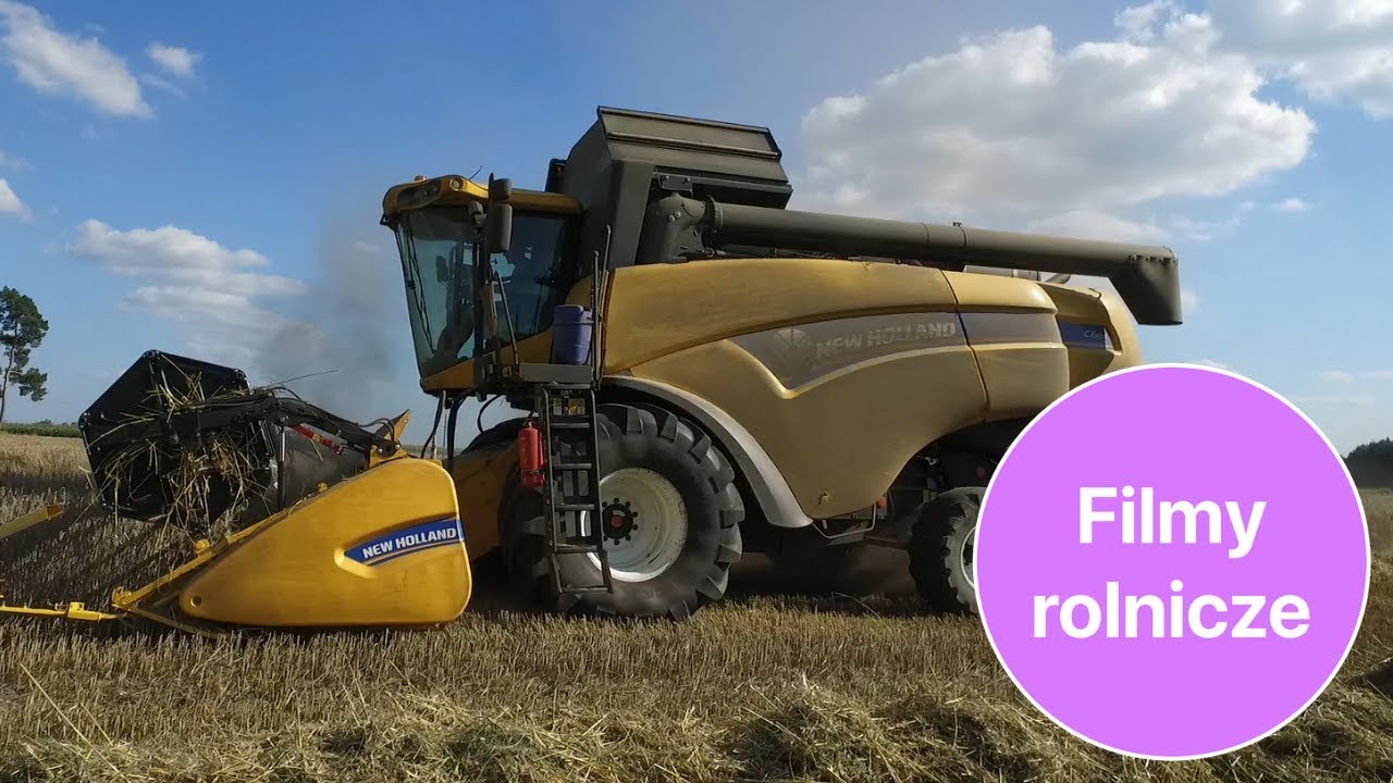 GR Snela * Kombajn New Holland CX6090 * John Deere 7730 / Żniwa 2018