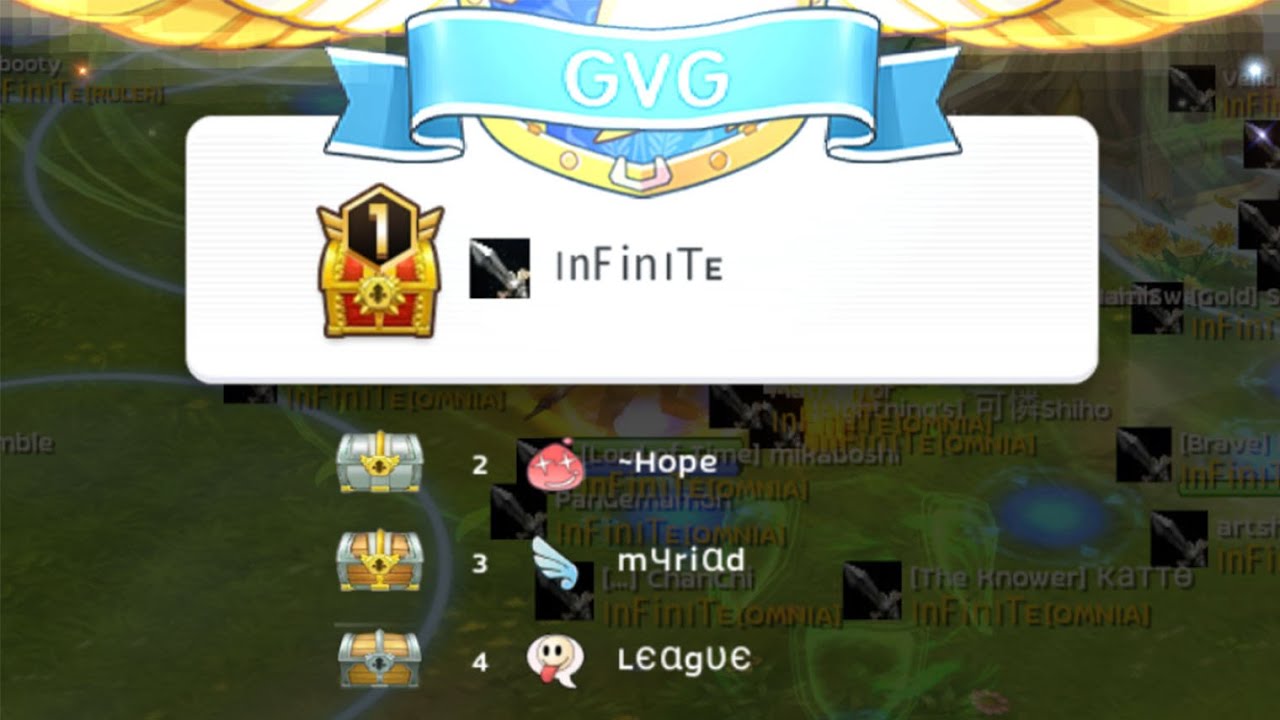 [WOC] INFINITE Omnia, Myriad, ~Hope, LEAGUE - Full FS CM POV